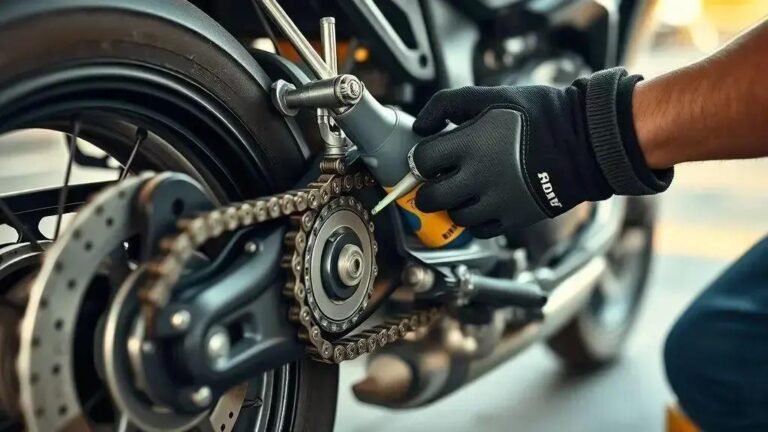 Como limpar e lubrificar corrente da Honda NC 750X