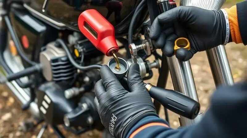 Como lubrificar cabos de embreagem e acelerador da Honda CG 160