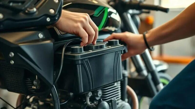 Como trocar bateria da Kawasaki Z900