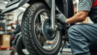 Como trocar pneus da Honda CG 160: remoção, instalação e balanceamento