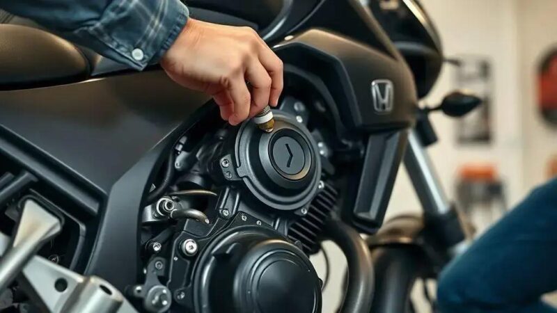 Como trocar vela da Honda CB 500X