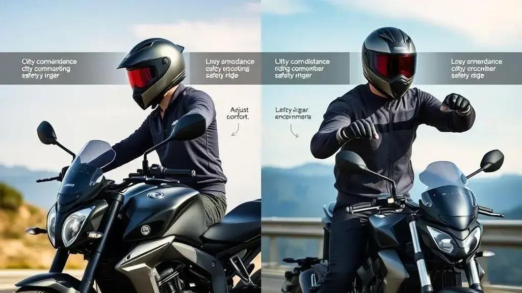 Dicas para manter conforto em diferentes estilos de pilotagem