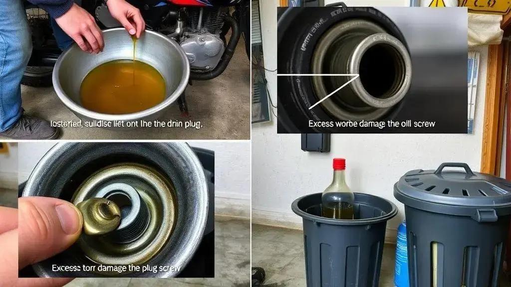 Erros comuns ao trocar o óleo e como evitar Erros comuns ao trocar o óleo e como evitar