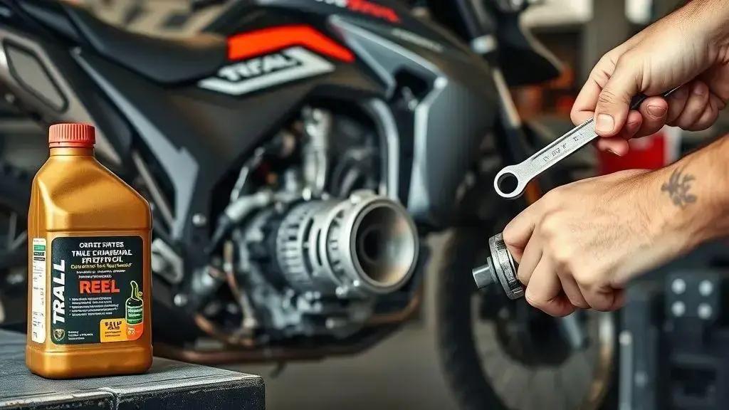 Erros comuns na troca e manutenção do óleo em aventuras