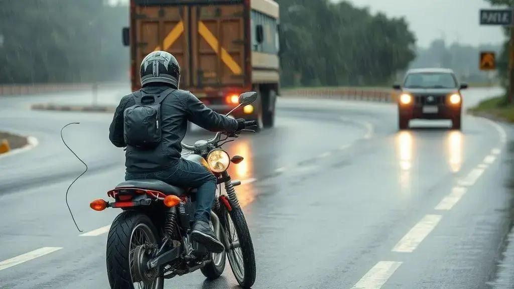 Erros comuns que colocam o motociclista em risco