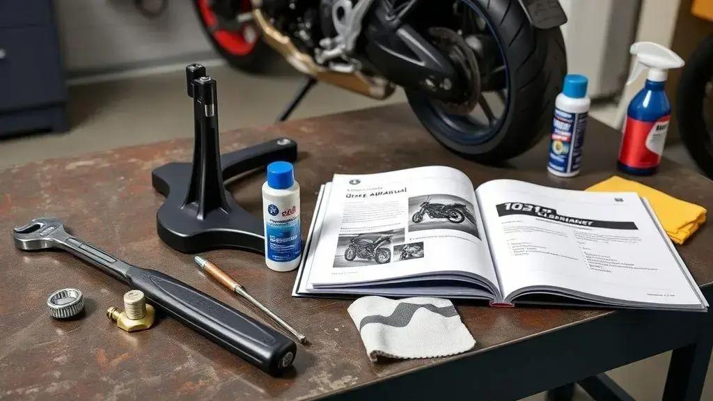 Ferramentas e itens necessários para o ajuste