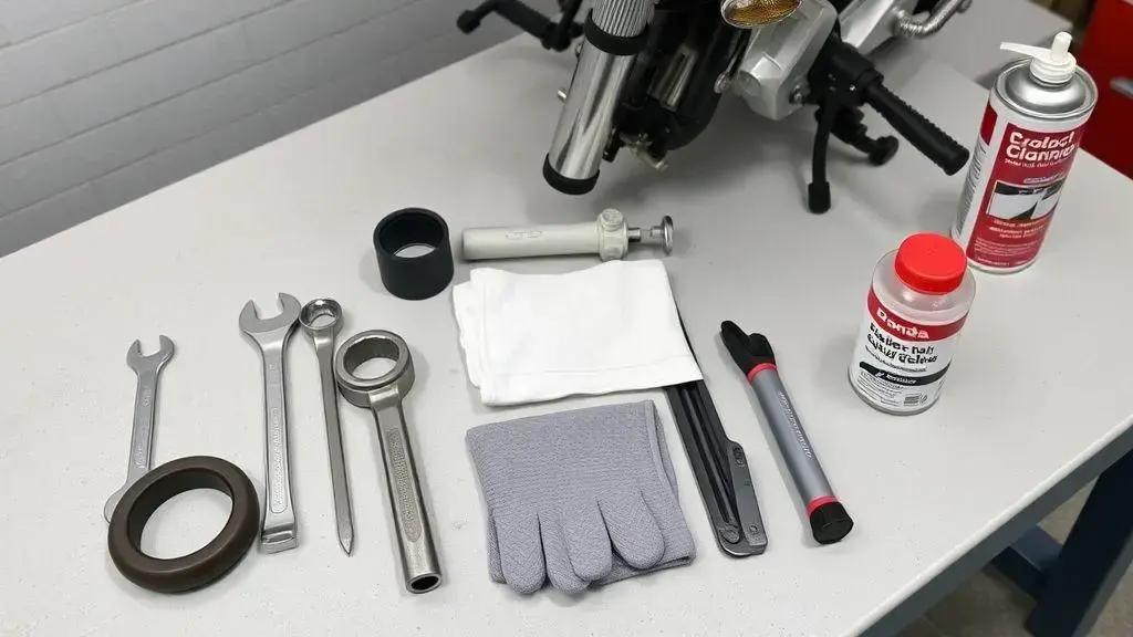 Ferramentas indicadas para a regulagem