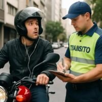Lei proíbe uso de fones na moto e permite comunicadores