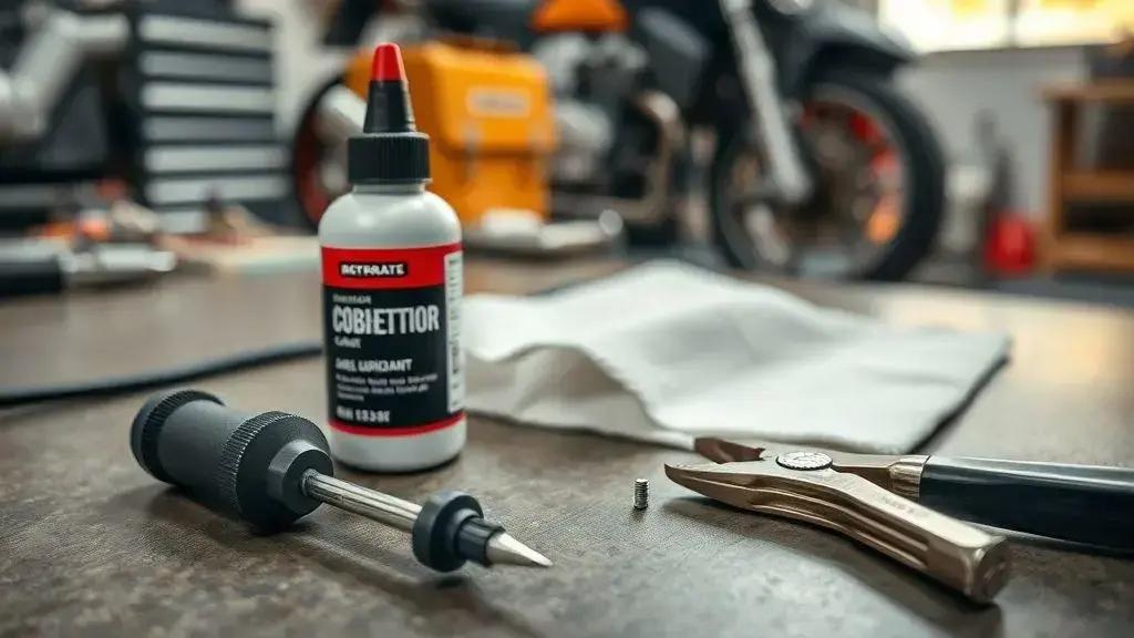 Materiais certos: escolha de lubrificantes e ferramentas