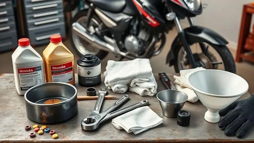 Materiais e ferramentas essenciais para a troca