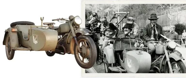 Moto soviética usada em Indiana Jones é vendida por valor de Porsche