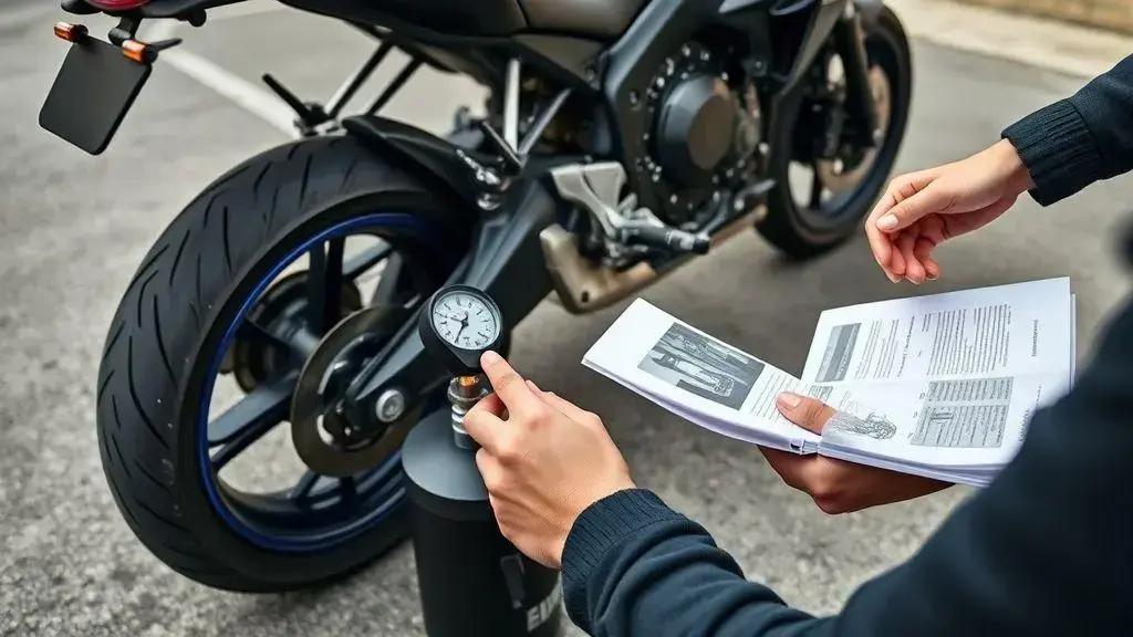 Passo a passo para calibrar os pneus Passo a passo para calibrar os pneus