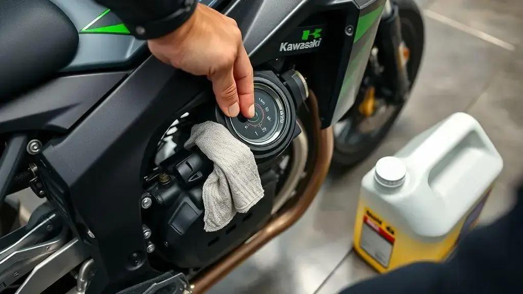 Passo a passo para observar o nível do óleo