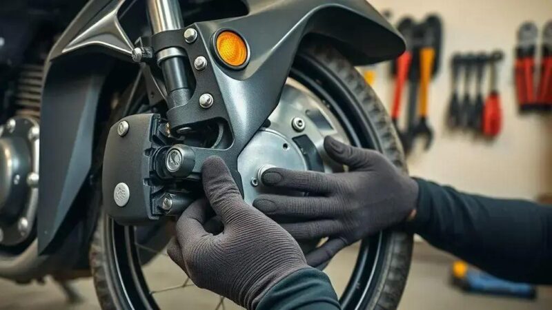 Passo a passo para troca de pastilhas de freio Honda CG 160