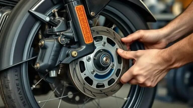 Passo a passo para troca de pastilhas de freio Royal Enfield Meteor 350