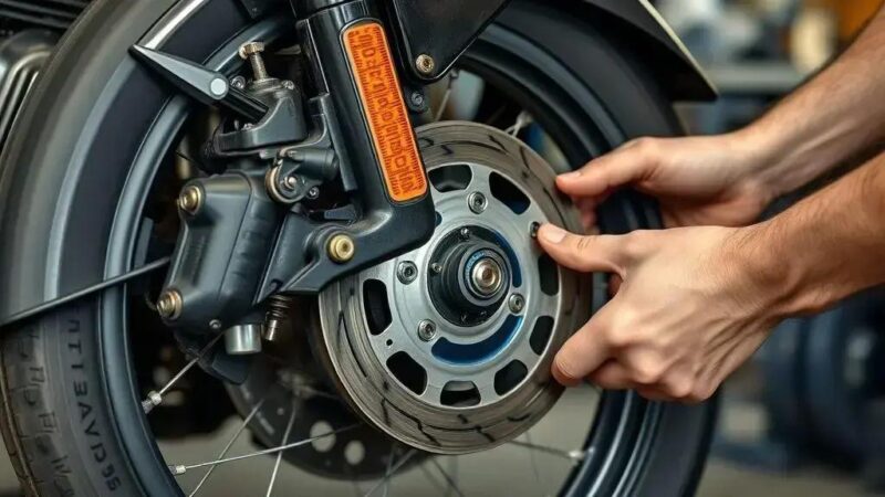Passo a passo para troca de pastilhas de freio Royal Enfield Meteor 350