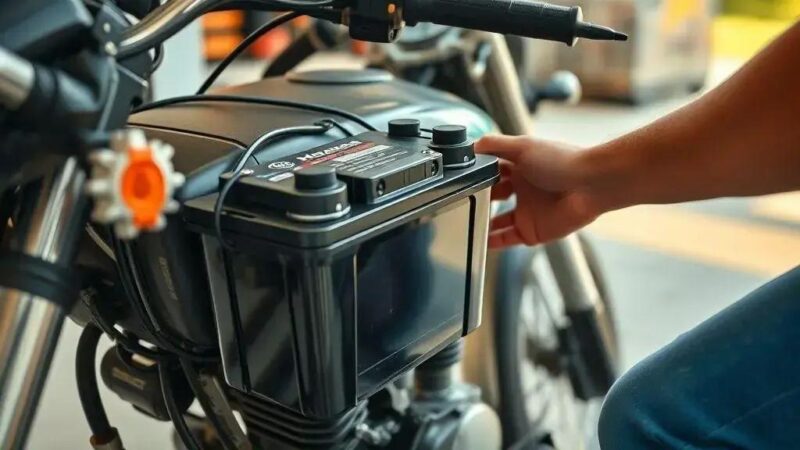Passo a passo para troca e manutenção da bateria da Honda CG 160