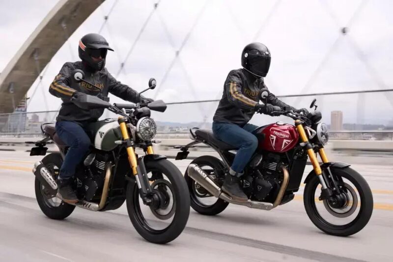 Triumph prepara motos de 350cc para competir com os modelos de 400cc no Brasil e Índia