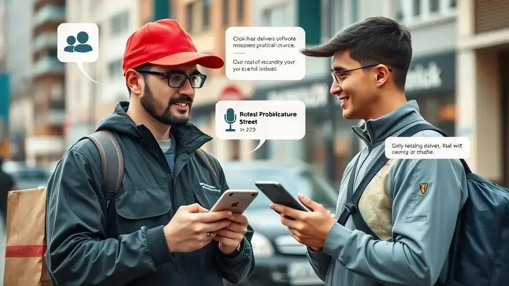 A importância do feedback do entregador na otimização diária