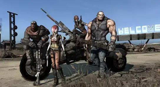 Borderlands: velocidade e estilo no deserto das motos Borderlands: velocidade e estilo no deserto das motos