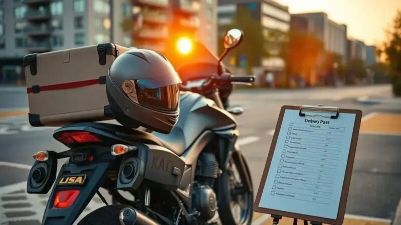 Check-list diário da moto de trabalho: saiba como evitar perrengues e prejuízos