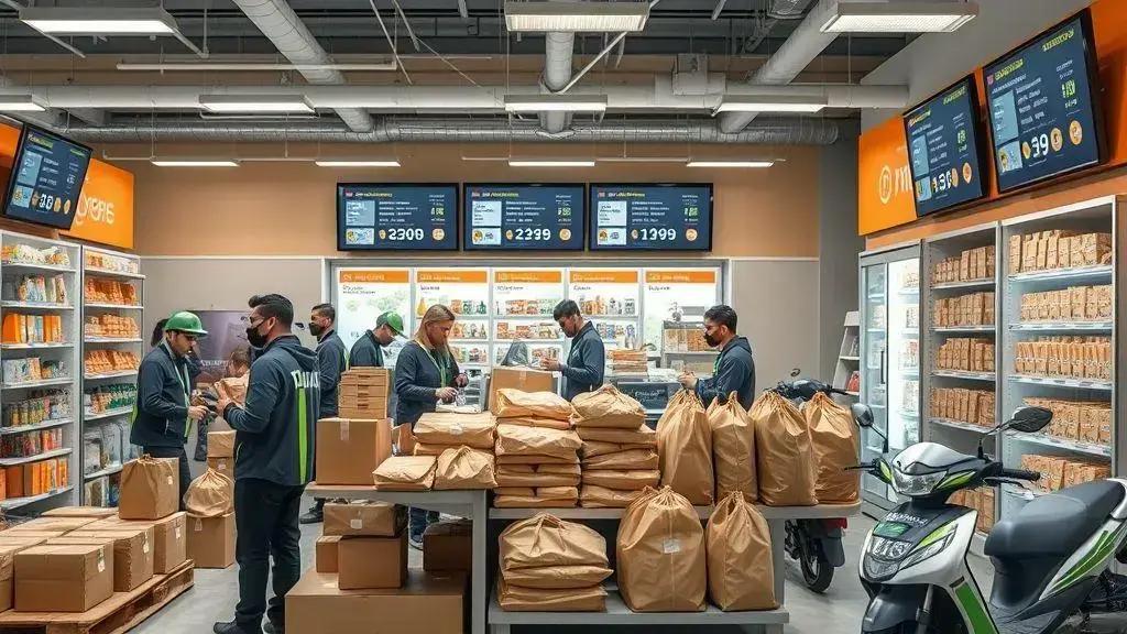 Como as lojas físicas se adaptaram à onda do delivery