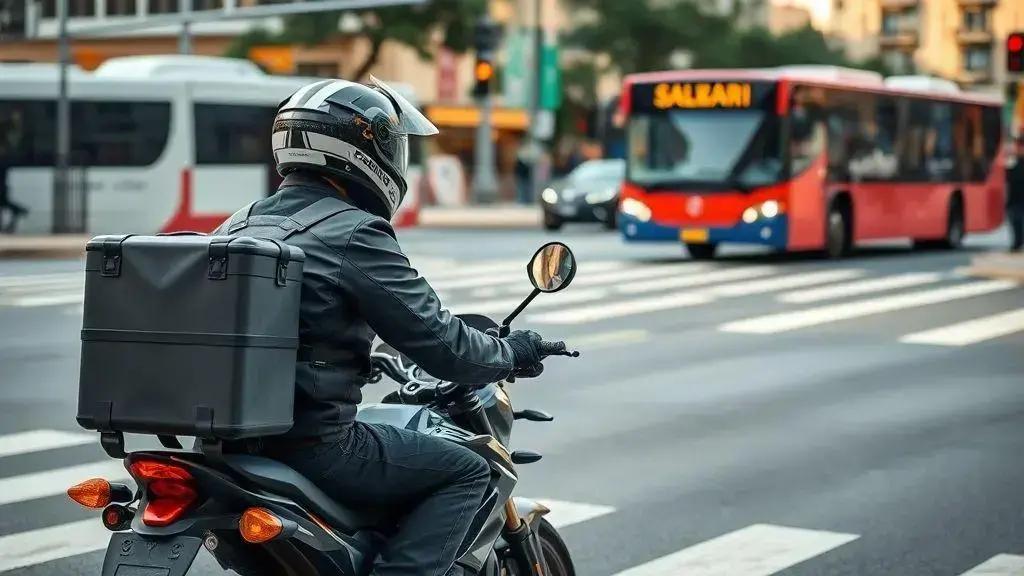 Dicas práticas para motoboys e entregadores evitarem acidentes