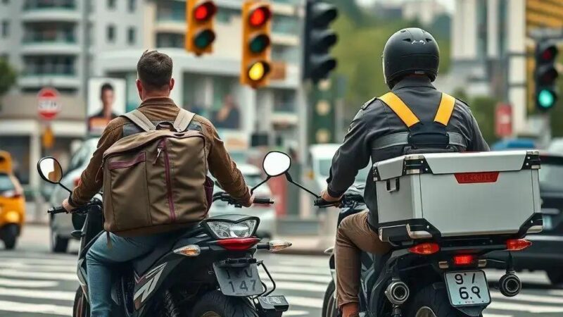 Diferença entre motoboy e motofretista: saiba o que muda no seu dia a dia e evite confusões