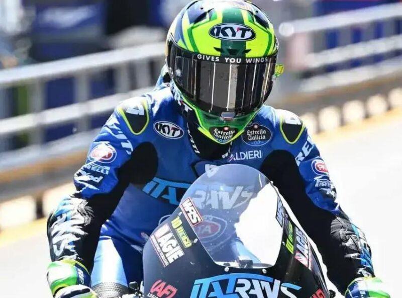 Diogo Moreira quase conquista liderança na Moto2 em 2025