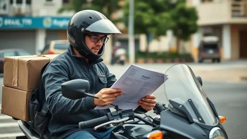 Documentação exigida para motofrete: principais erros, dicas práticas e o que não pode faltar