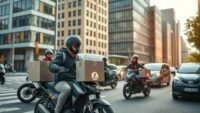 Economia compartilhada no motofrete: como o motoboy ganha autonomia com plataformas
