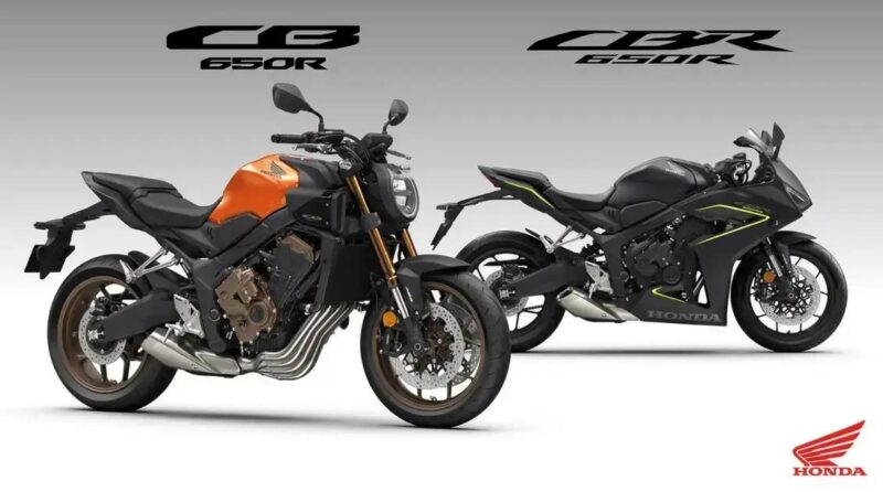 Honda lança nova linha de cores para CB650R e CBR650R 2026