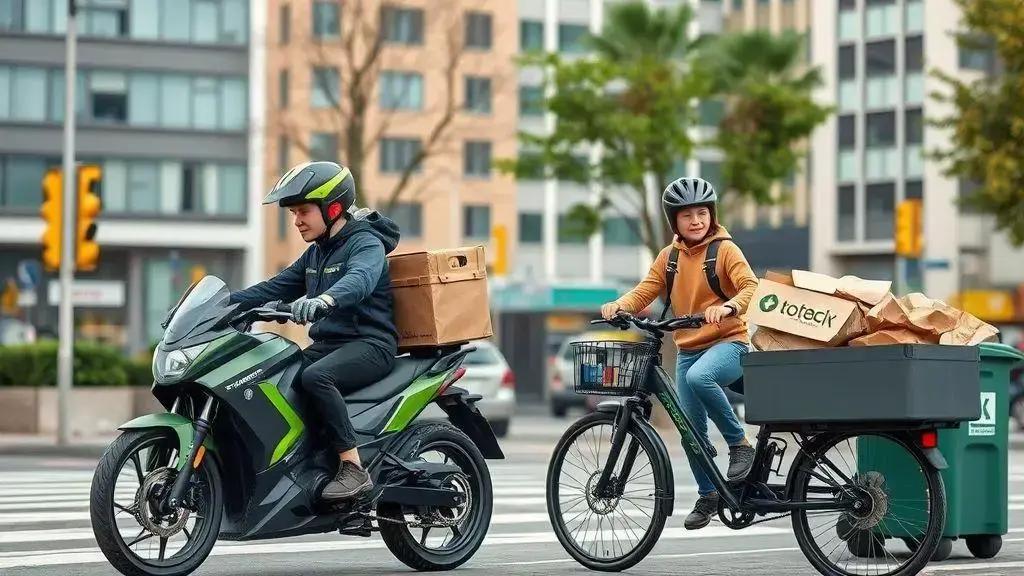 O papel do motoboy e entregador em um ecossistema sustentável O papel do motoboy e entregador em um ecossistema sustentável