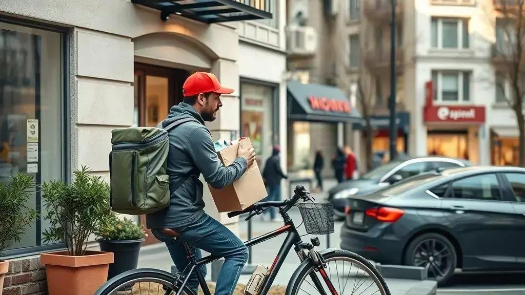 o que faz um entregador e onde atua