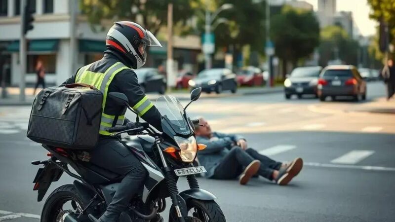 O que fazer em caso de acidente: guia rápido que todo motoboy precisa conhecer