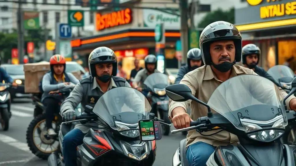 Principais fatores que influenciam a renda dos motoboys