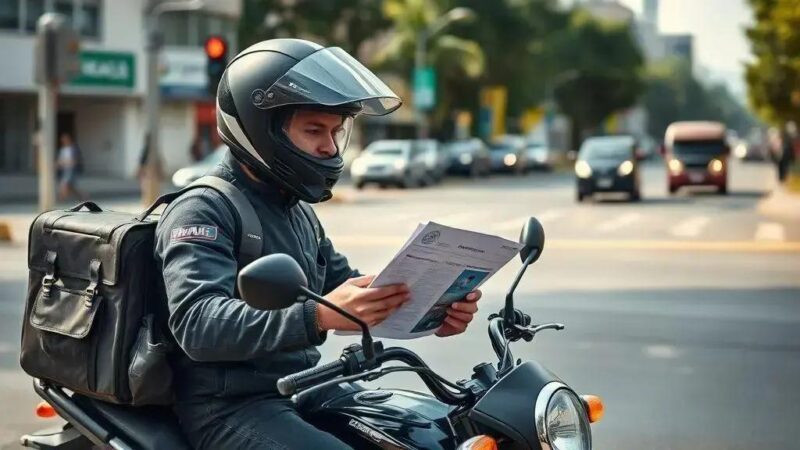 Seguro obrigatório para motoboys: descubra o que muda na rotina dos entregadores em 2024