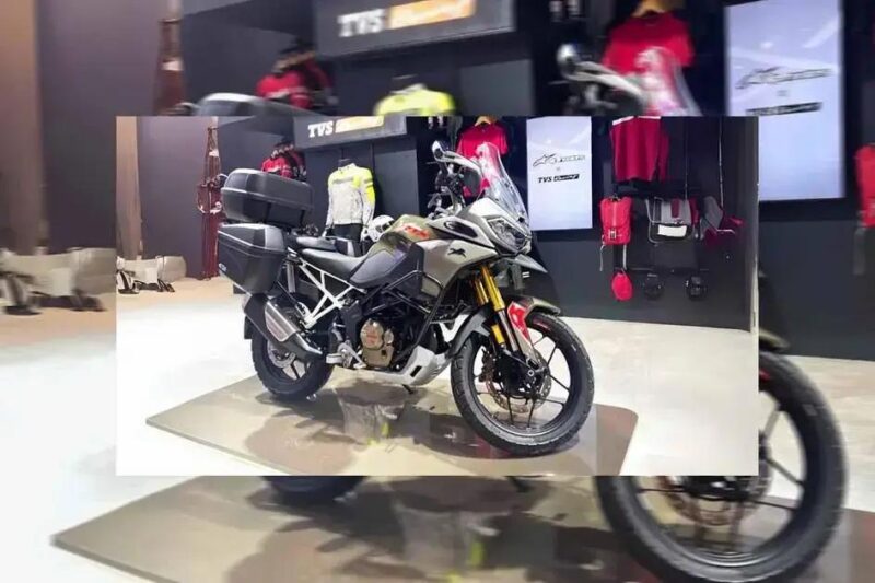 TVS lança sua primeira motocicleta trail de 300cc na Índia