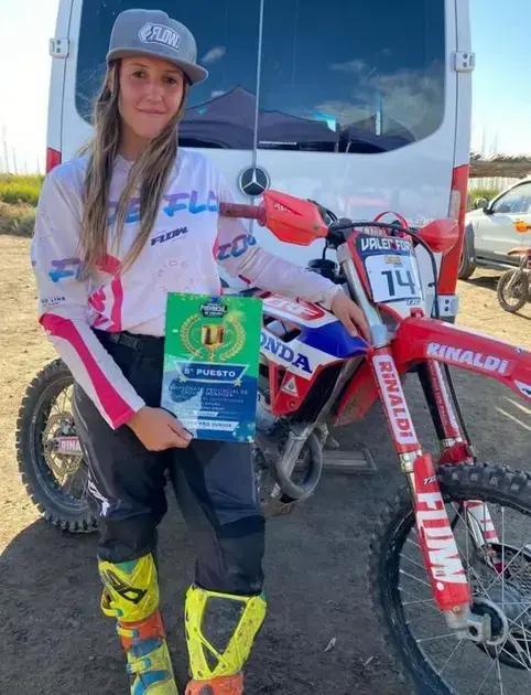 Valentina Forti disputa o título do Enduro Feminino em Patrocínio (MG)