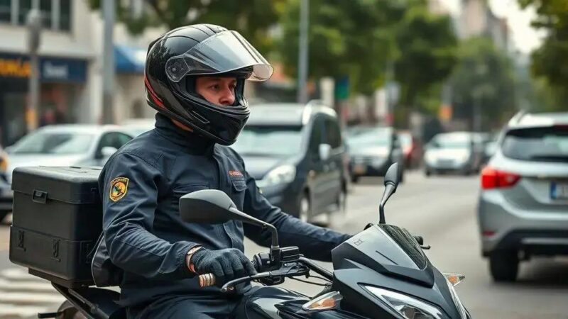 Vestuário funcional para entregadores: o que muda na rotina de quem vive na rua?