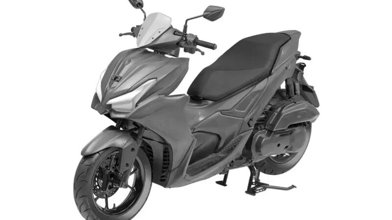 Yamaha registra Aerox 155 no Brasil com design esportivo e motor potente