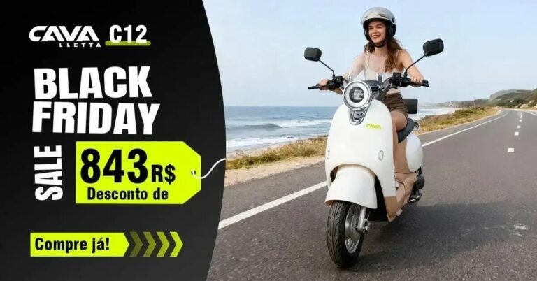Black Friday 2025: Cavalletta C12 com preço especial e facilidade