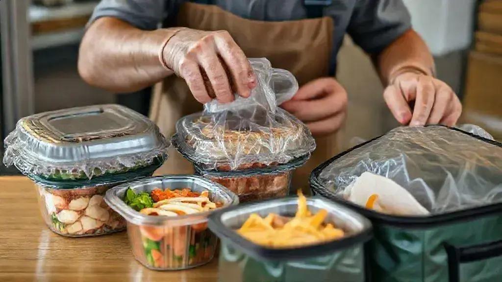 Como embalar alimentos para evitar vazamentos e contaminação