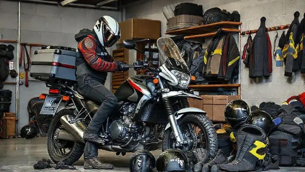 Descuido com manutenção da moto e equipamentos de proteção