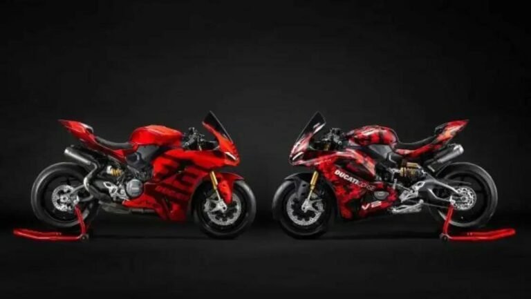 Ducati homenageia campeões com Panigale V2 em edição limitada