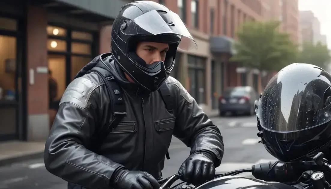 Capacete e equipamentos: ajuste e proteção adequados Capacete e equipamentos: ajuste e proteção adequados