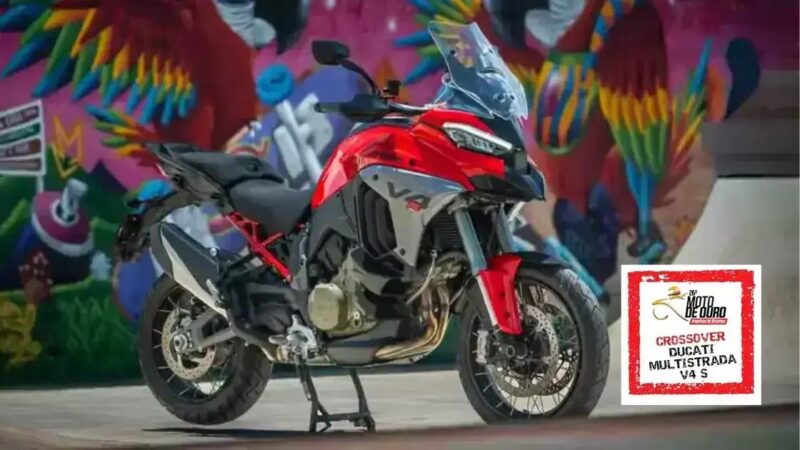 Ducati Multistrada V4 S é campeã do Moto de Ouro Crossover