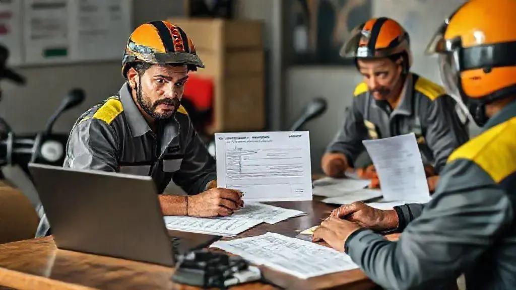 Erros comuns dos motoboys, entregadores e motociclistas ao alterar o cadastro Erros comuns dos motoboys, entregadores e motociclistas ao alterar o cadastro
