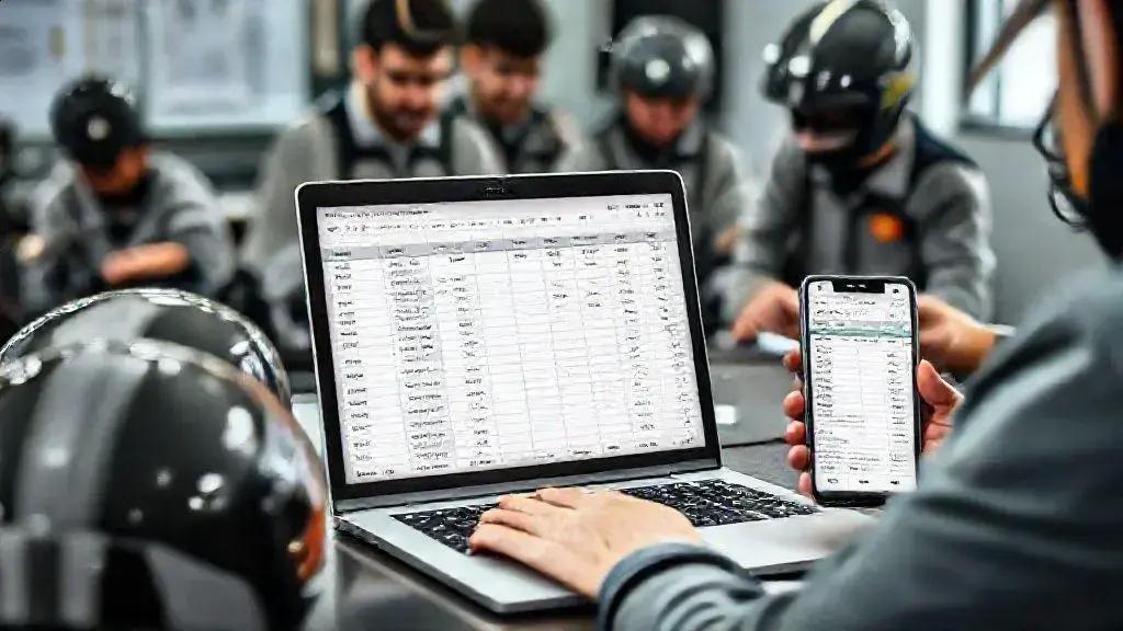 Modelos práticos de planilhas para motoboy e entregadores