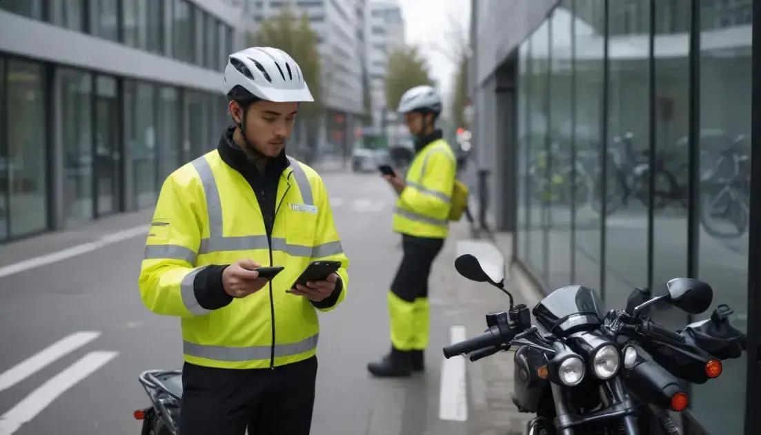 Segurança reforçada: Central, Indicador de Direção Segura e Visão Zero Segurança reforçada: Central, Indicador de Direção Segura e Visão Zero